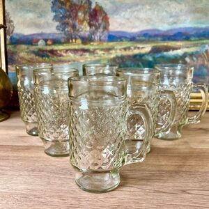 Anchor Hocking Glass Mug Set
